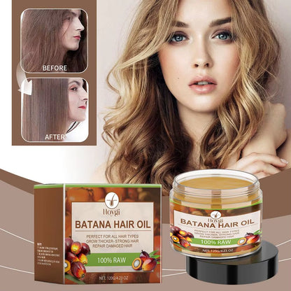 120G Natural Batana Oil for Healthy Hair Treatment Oil Natural Promotes Hair Wellness for Men Women Reduce Hair Break