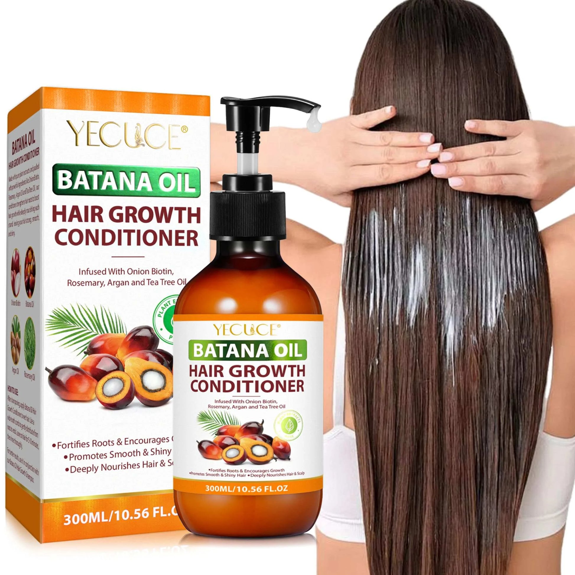 Batana Oil Daily Conditioner for Men and Women, 300ml - Suitable for Curly and Straight Hair