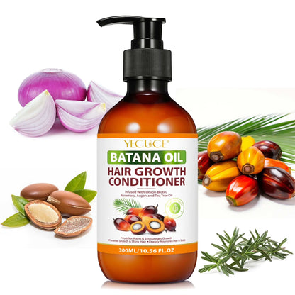 Batana Oil Daily Conditioner for Men and Women, 300ml - Suitable for Curly and Straight Hair