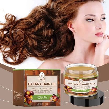 120G Natural Batana Oil for Healthy Hair Treatment Oil Natural Promotes Hair Wellness for Men Women Reduce Hair Break