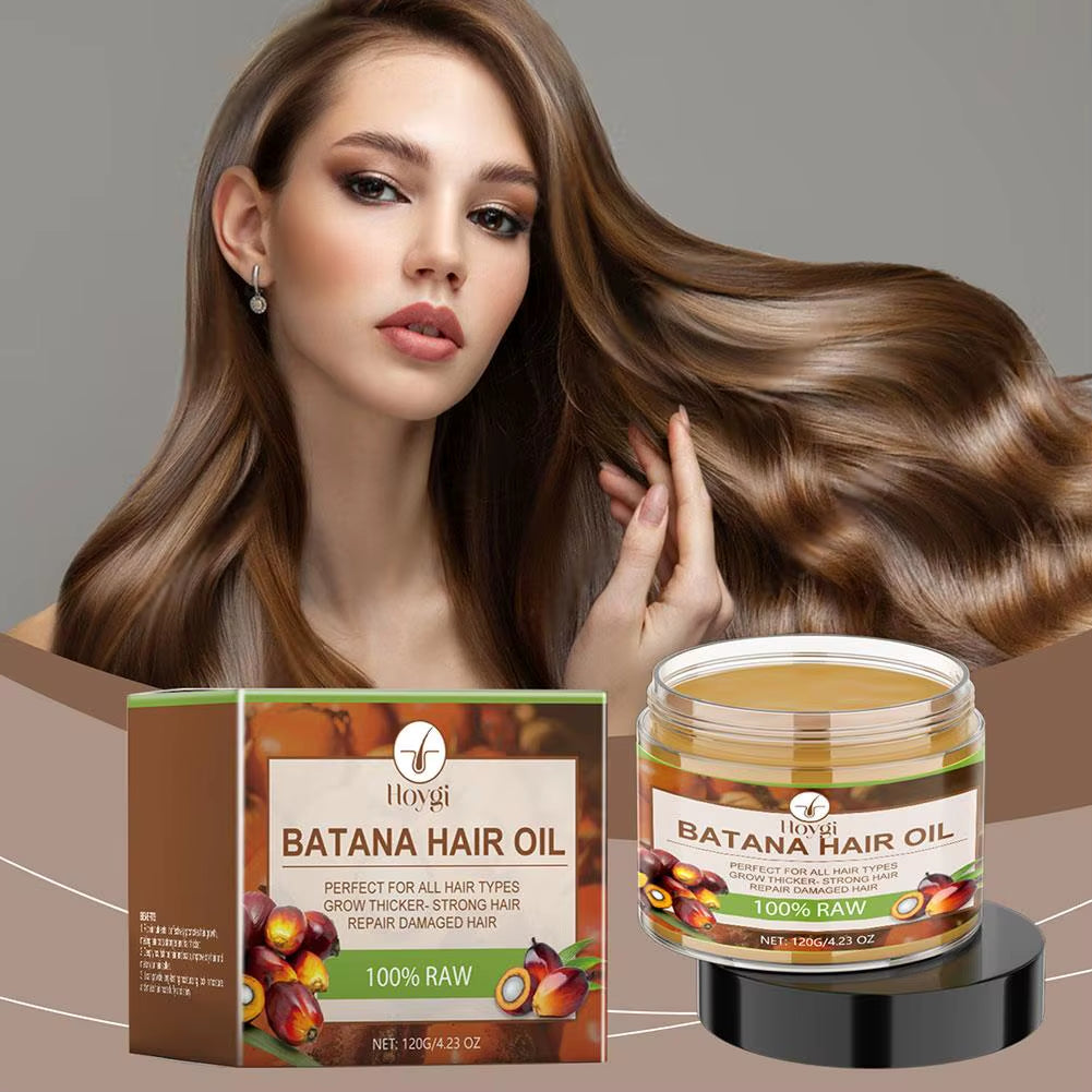 120G Natural Batana Oil for Healthy Hair Treatment Oil Natural Promotes Hair Wellness for Men Women Reduce Hair Break